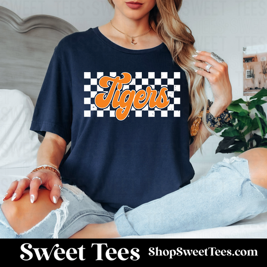 Detroit Tigers Checker tee - Navy