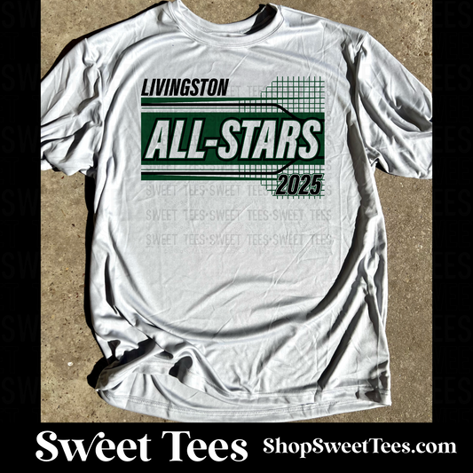 Livingston All-Stars 2025 Grid Drifit tee