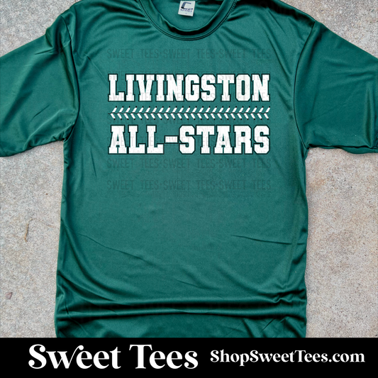 Livingston All-Stars Stitch tee - Drifit