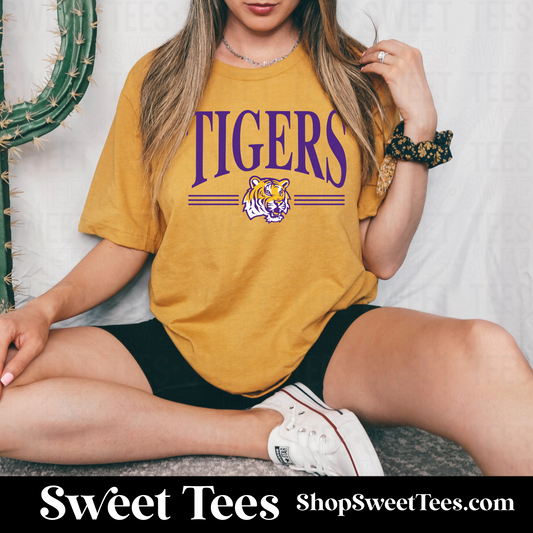 LSU Tigers Classic Line tee - Gold
