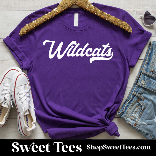 Big Sandy Wildcats Vintage Script tee