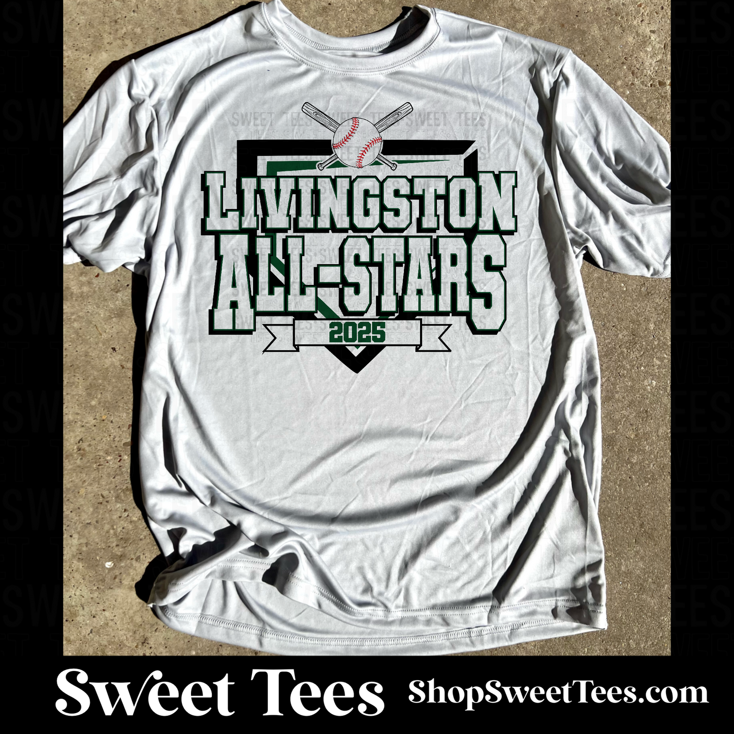 Livingston All-Stars 2025 Plate Drifit tee