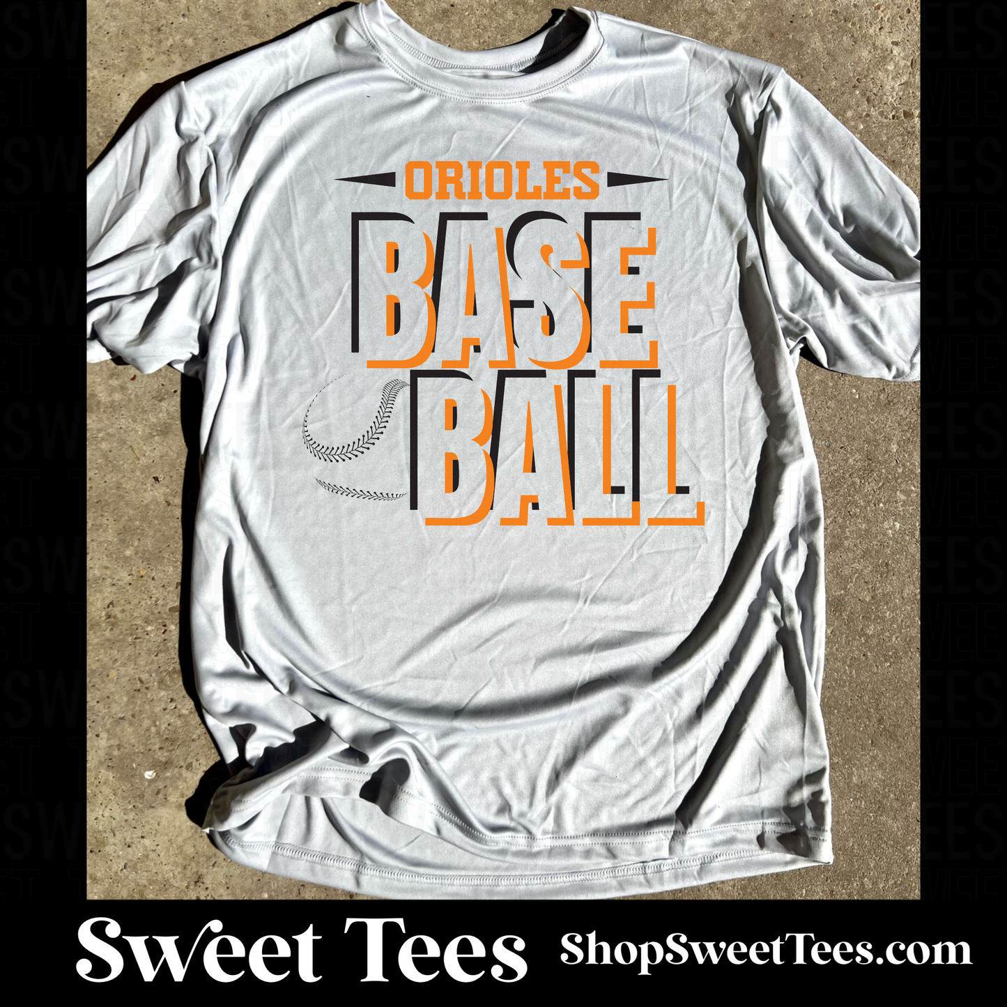 Orioles Baseball 002 Drifit tee