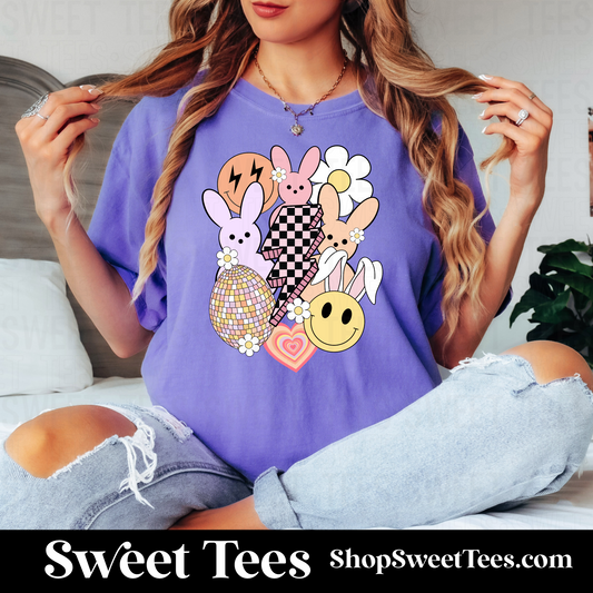 Easter Peep Collage tee