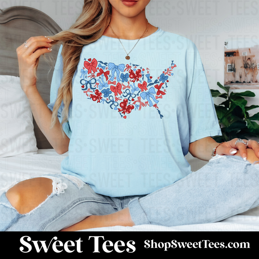 America Bows tee