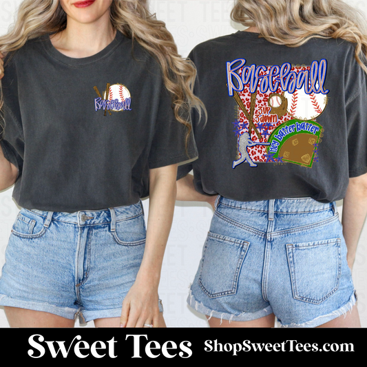 Preppy Baseball tee