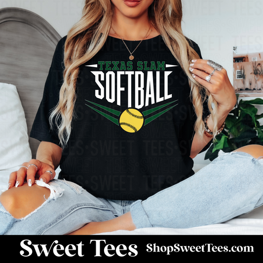 Texas Slam Softball 002 tee