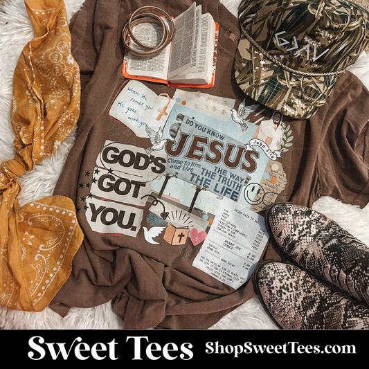 God's Got You tee