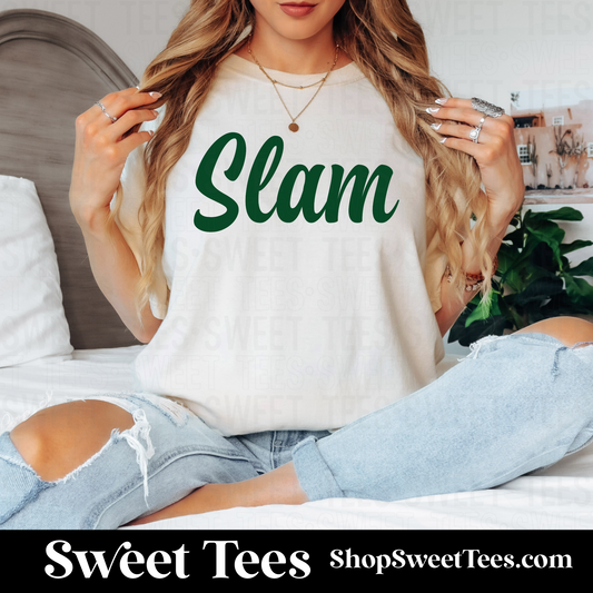 Slam Vintage Script tee