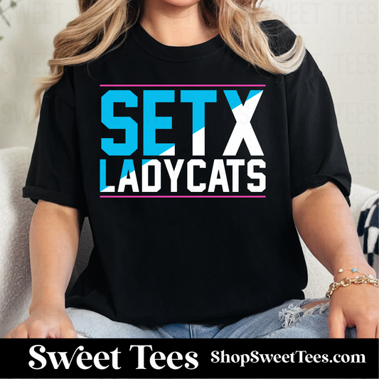 SETX Ladycats Invert 082 tee