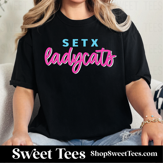 SETX Ladycats 290 tee
