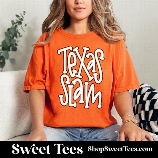 Texas Slam Doodle 120 tee - Orange
