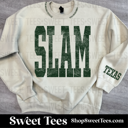 Slam Washed 377 Hand Stitched Sweatshirt - Preorder