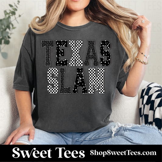 Texas Slam Checker Spirit Alpha tee