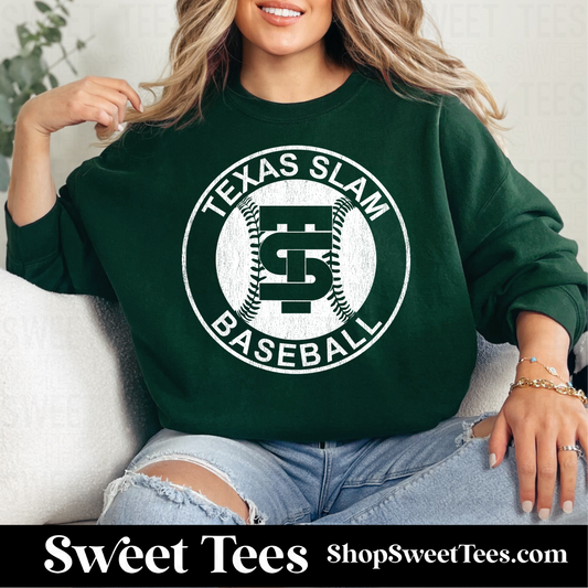 Texas Slam Baseball Old School 149 Sweatshirt