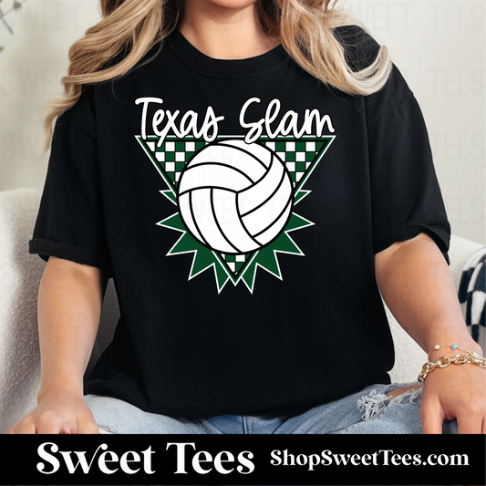 Texas Slam Volleyball Retro 118 tee