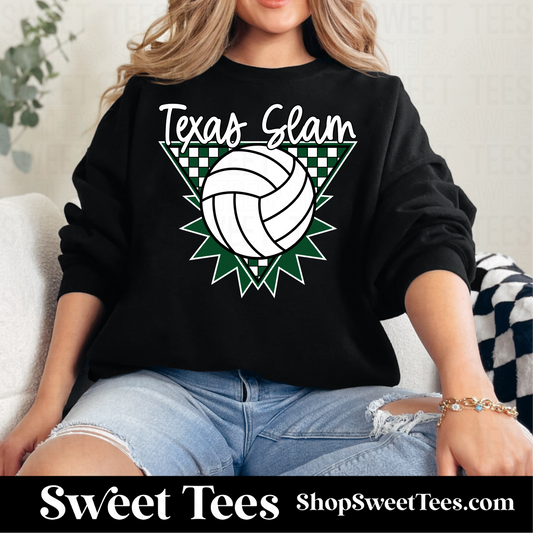 Texas Slam Volleyball Retro 118 Sweatshirt