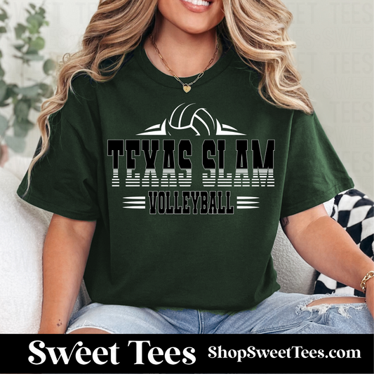 Texas Slam Volleyball Sliced 125 tee