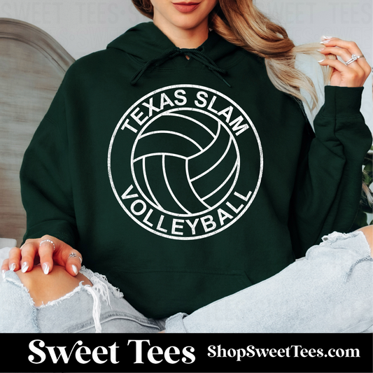 Texas Slam Volleyball Old School 149 Hoodie