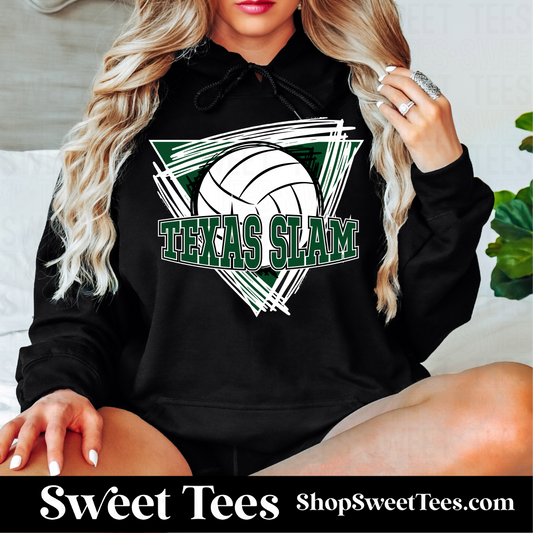 Texas Slam Volleyball Triangle Hoodie