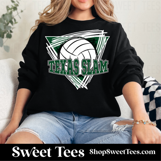 Texas Slam Volleyball Triangle Sweatshirt
