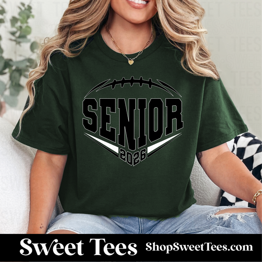 Senior 2026 Football tee