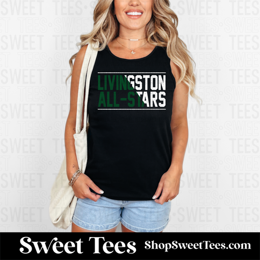 Livingston All-Stars Invert Unisex Tank