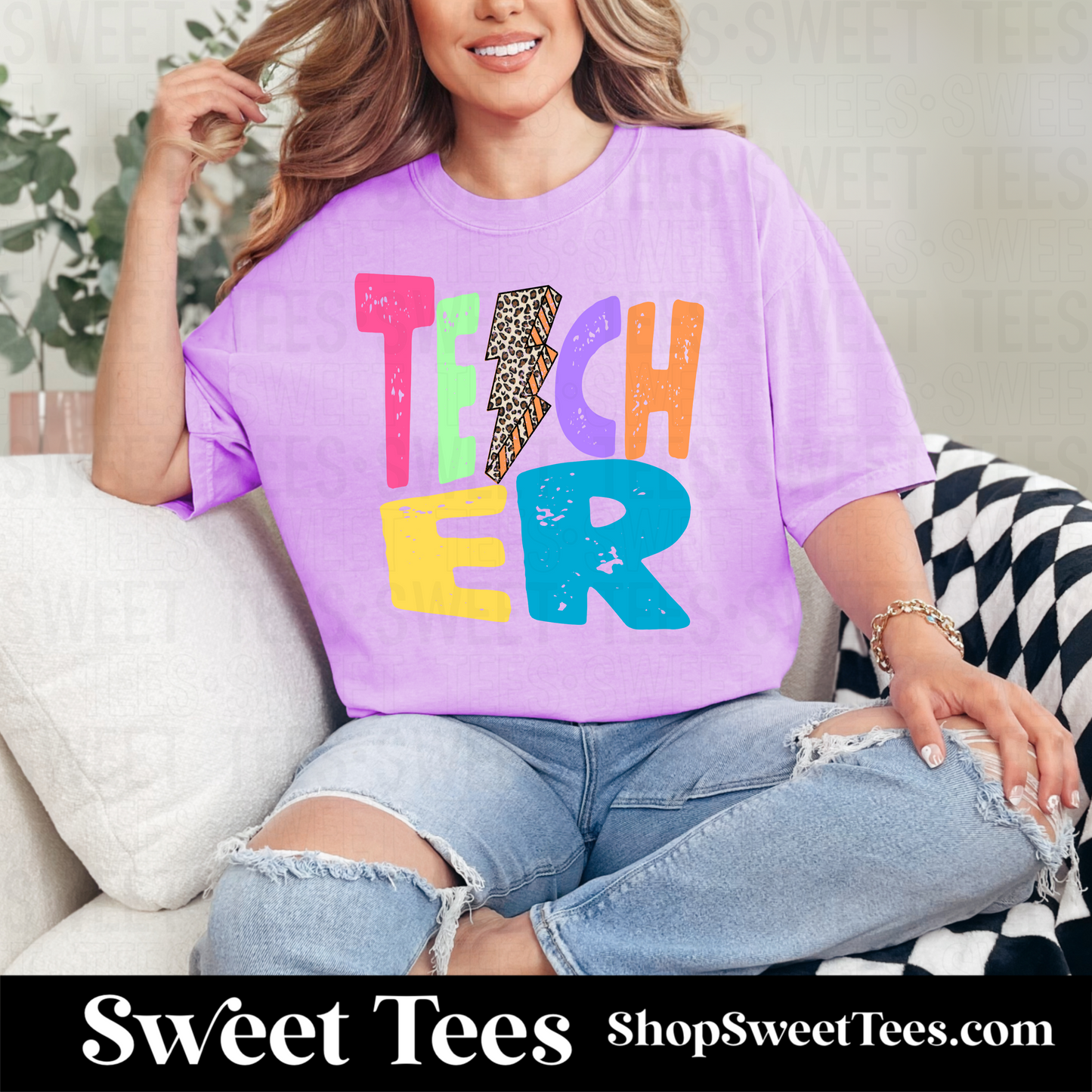 Teacher Bolt tee
