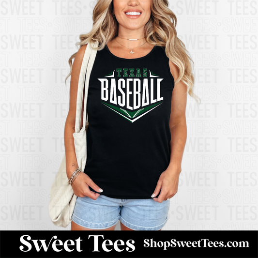 Texas Baseball 003 Unisex Tank