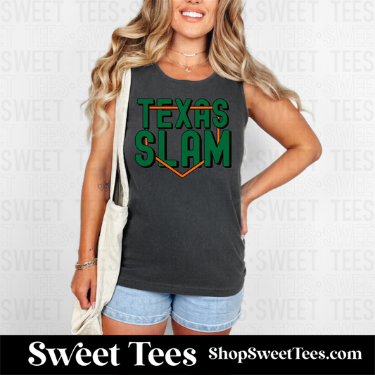 Texas Slam Over Under Plate CC Tank - Pepper