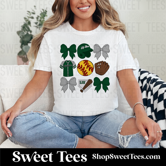 Livingston All-Stars Softball Drawn Bow tee