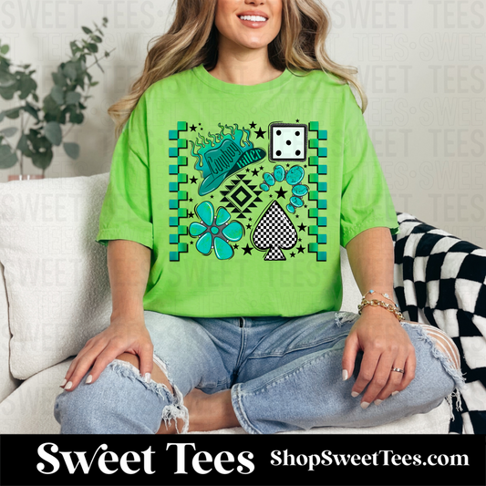 Neon Cowboy Killer tee
