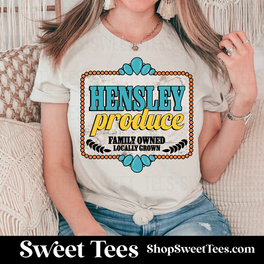 Hensley Produce Western Stone tee