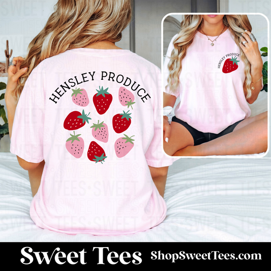 Hensley Produce Strawberry tee