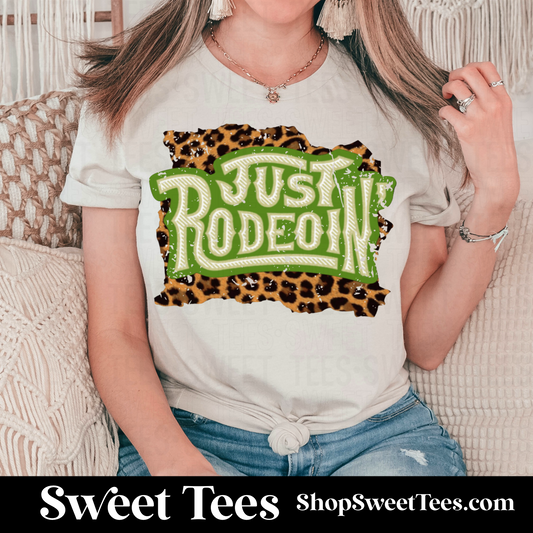 Just Rodeoin tee