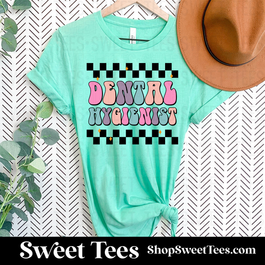 Dental Hygienist Checker tee