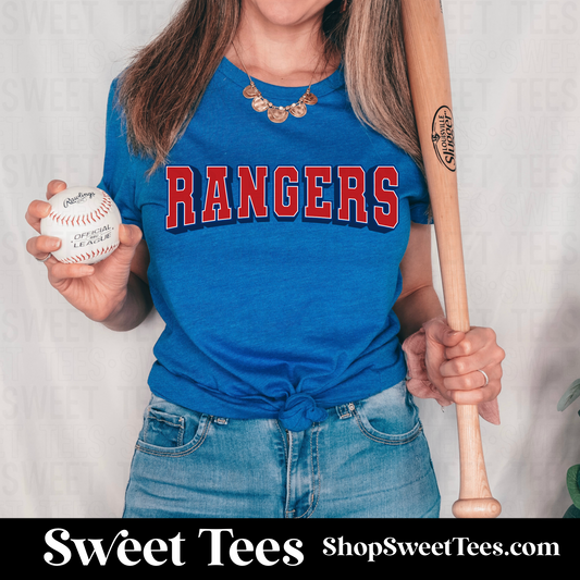 Rangers Champs tee