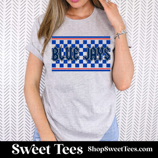 Blue Jays Rock Checker tee