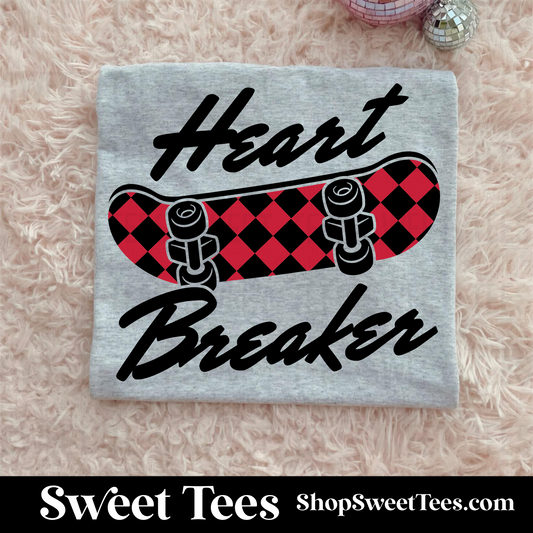 Heart Breaker Skateboard tee