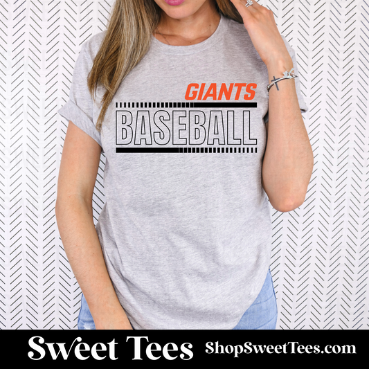 Giants Italic tee