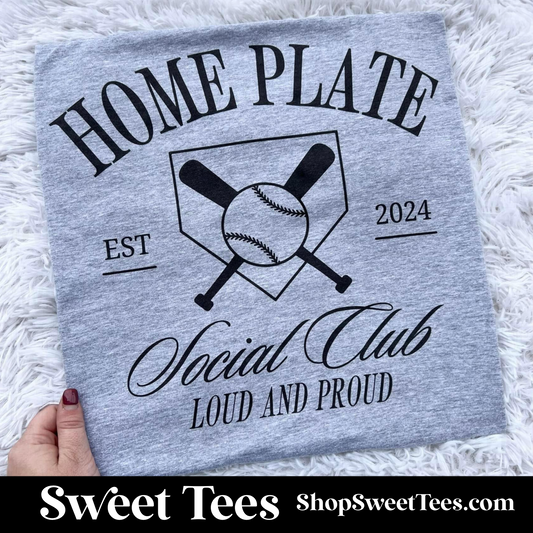 Home Plate Social Club tee