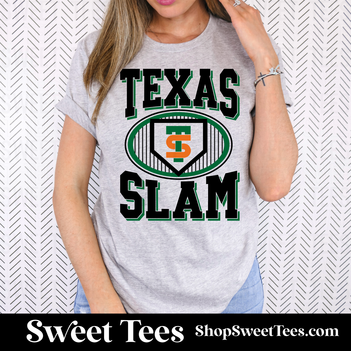 Slam Oval Stripe tee