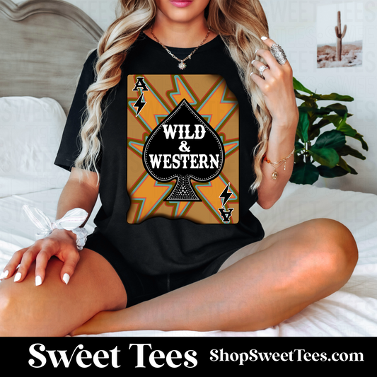 Wild and Western tee