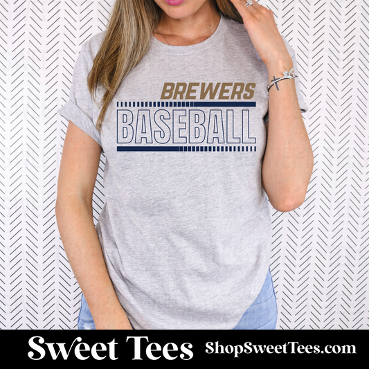 Brewers Italic tee