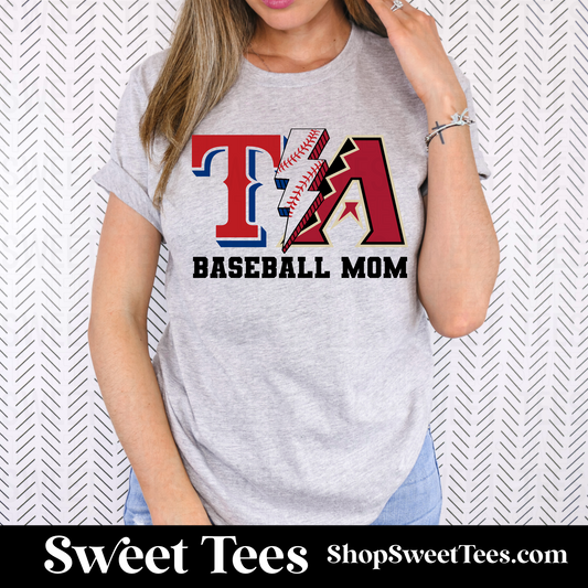 Double Team Mom tee