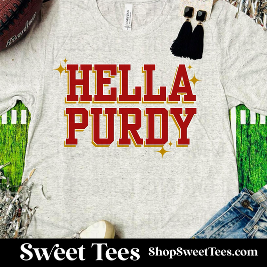 Hella Purdy tee