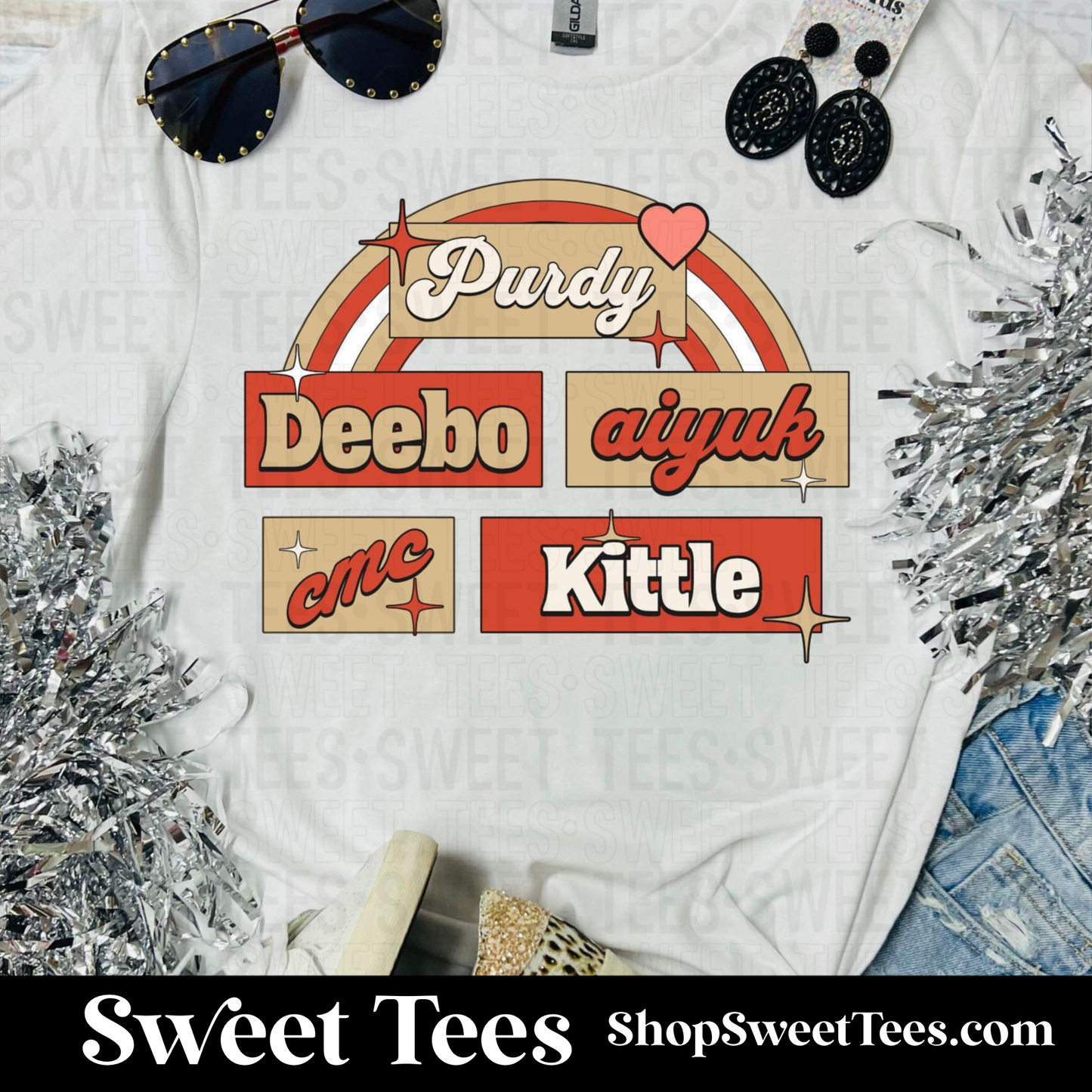 49ers Rainbow tee