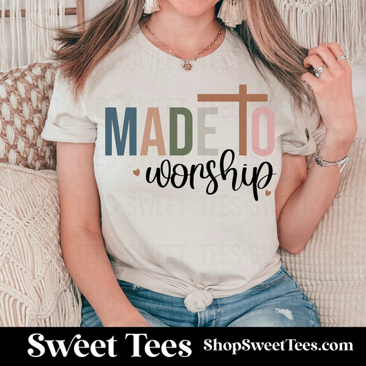 Made to Worship tee