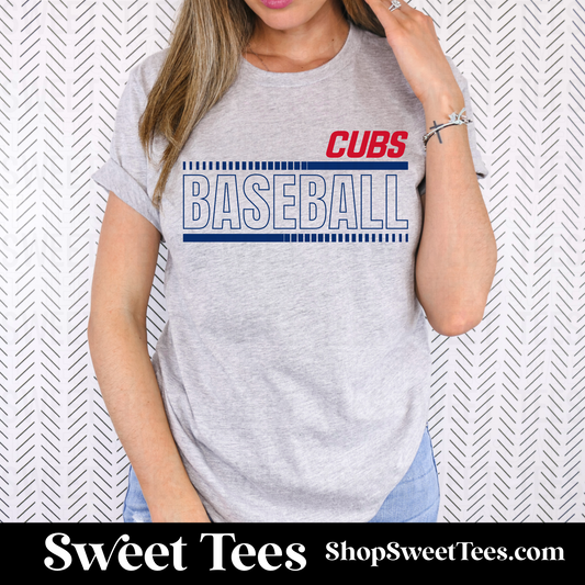 Cubs Italic tee