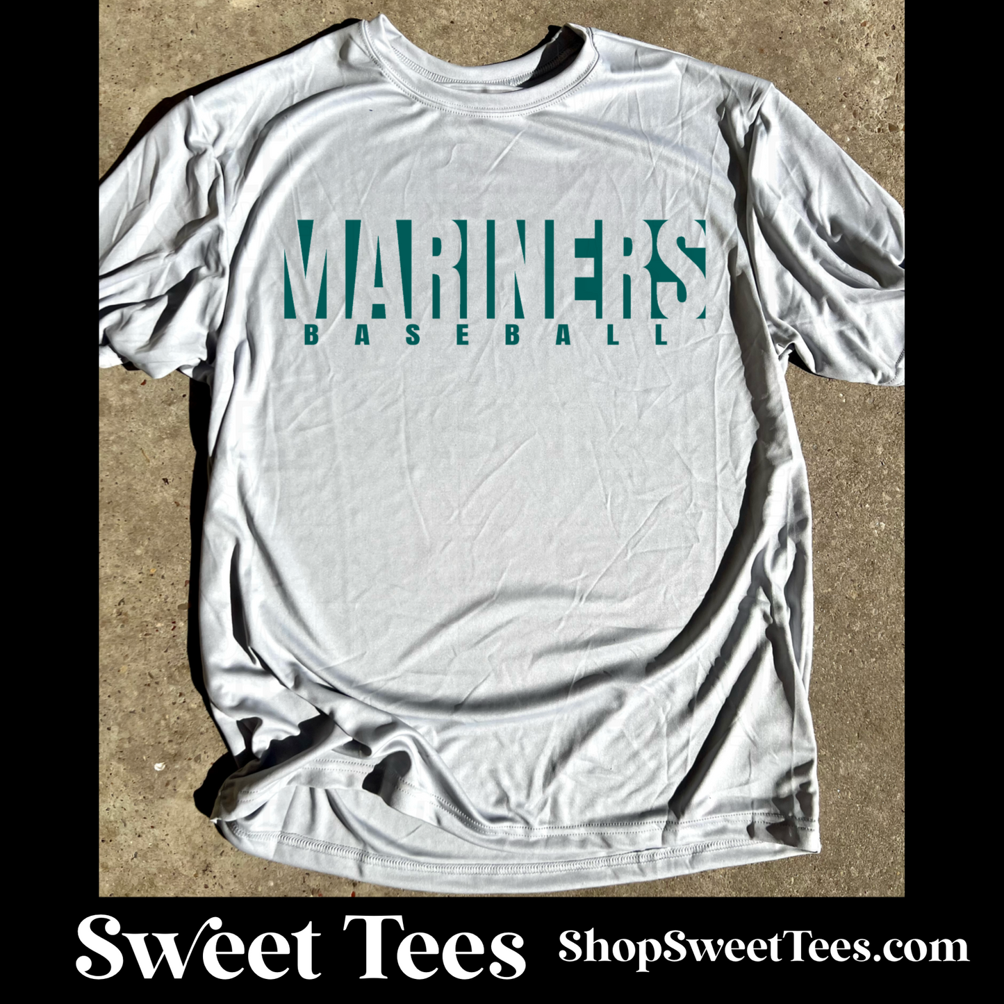 Mariners Block Drifit tee
